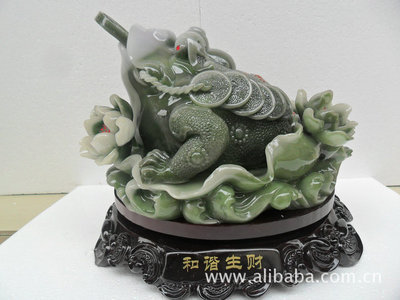 厂家直销 招财金蝉与貔貅，瑞歌工艺品厂为您开启财运与平安